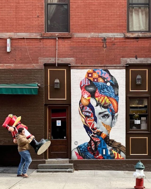  by Tristan Eaton in New York City