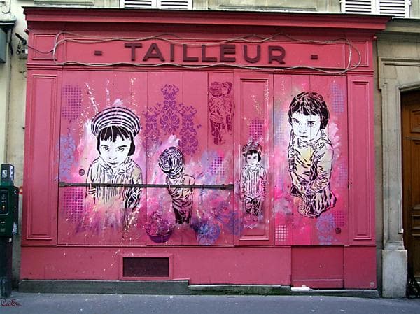  by C215 in Paris