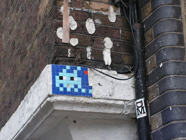  by Space Invaders in London