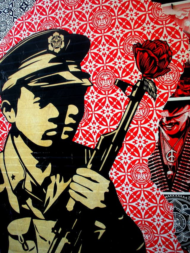  by Shepard Fairey in Philadelphia