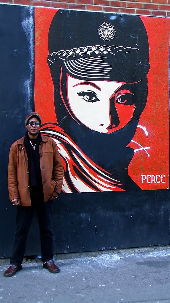  by Shepard Fairey in London