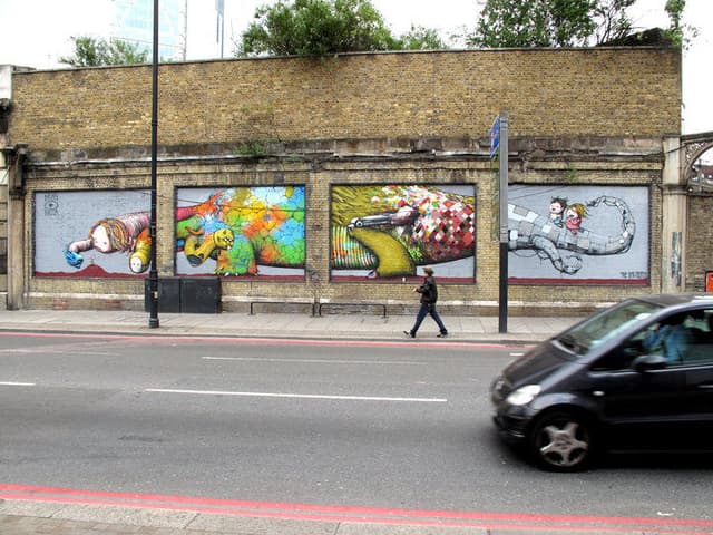  by Dran, Brusk in London