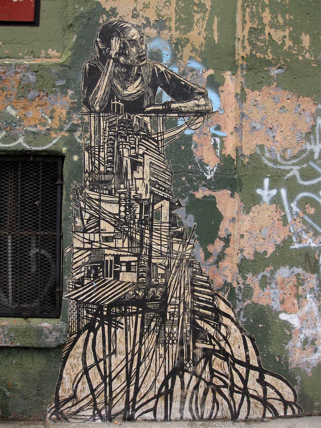  by Swoon in New York City