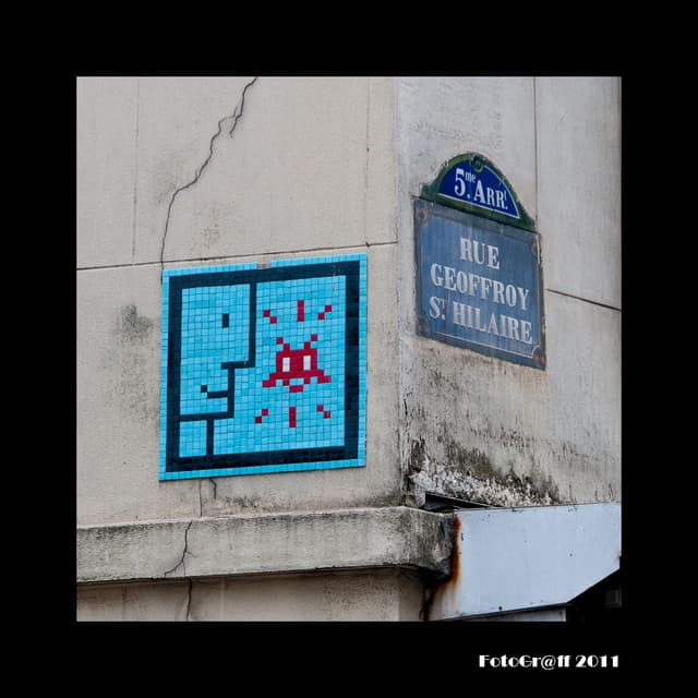  by Space Invaders in Paris