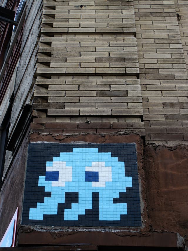  by Space Invaders in New York City