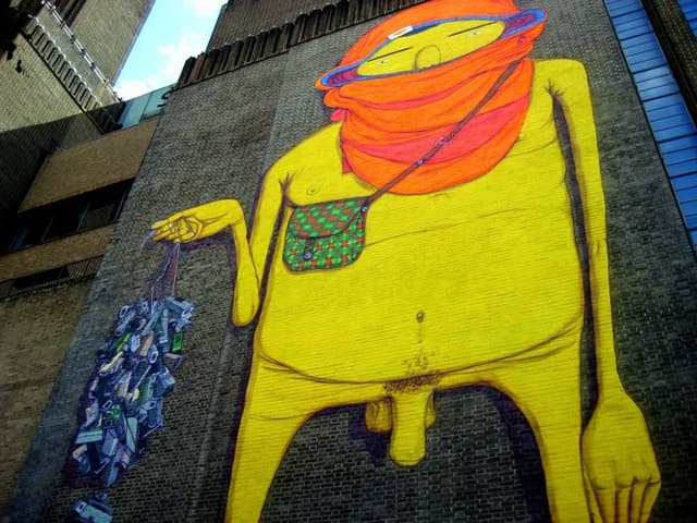  by Os Gemeos in London