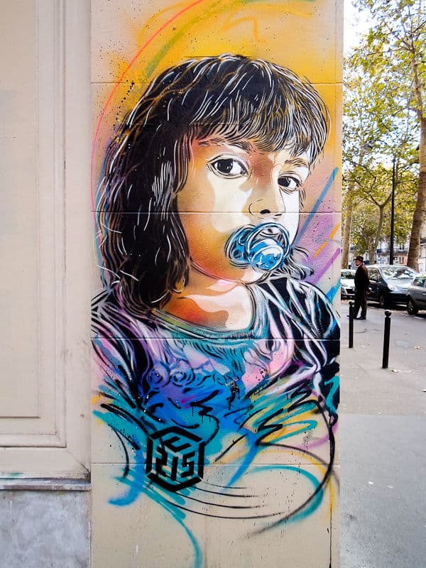  by C215 in Paris