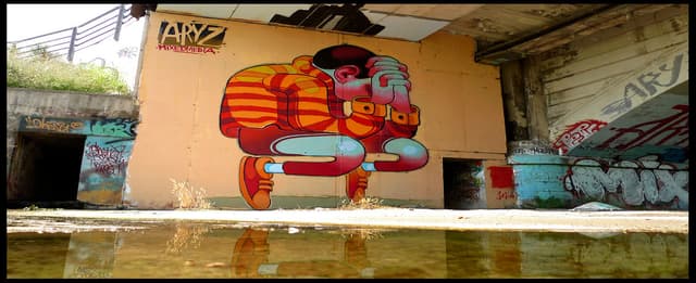  by Aryz in Barcelona