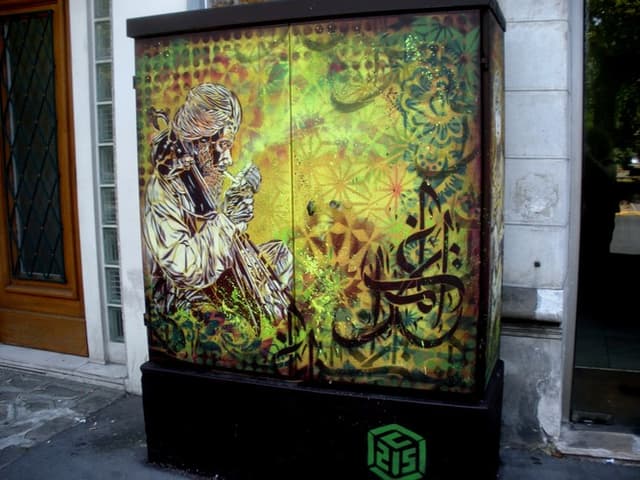  by C215 in Paris