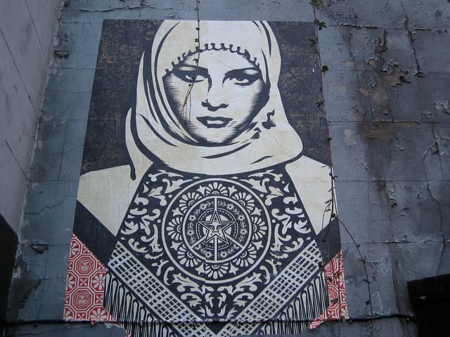  by Shepard Fairey in London