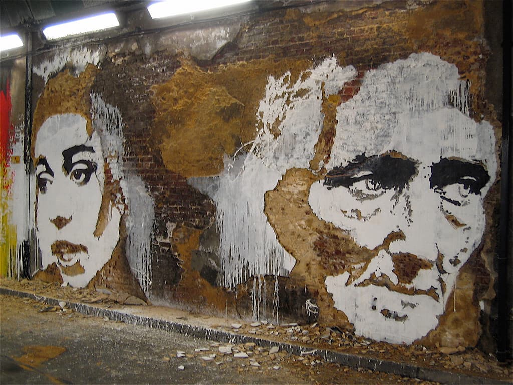  by Vhils in London