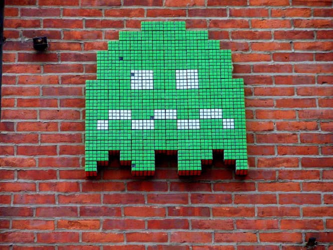  by Space Invaders in New York City