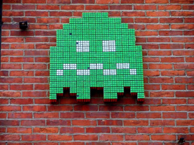  by Space Invaders in New York City