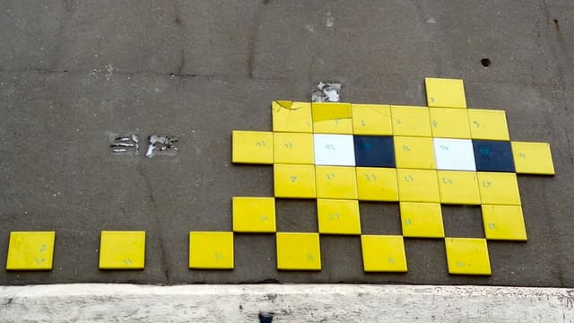  by Space Invaders in London