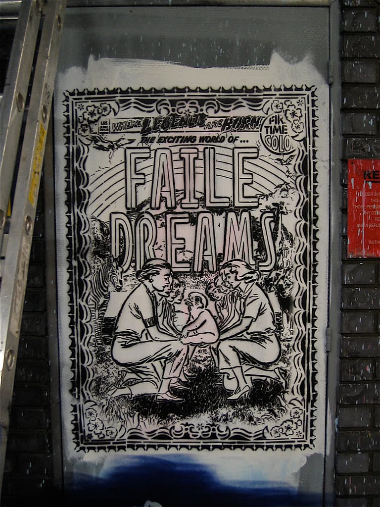  by Patrick Miller (Faile) in London