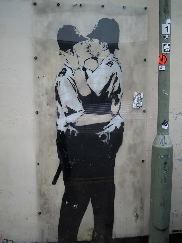  by Banksy in Brighton