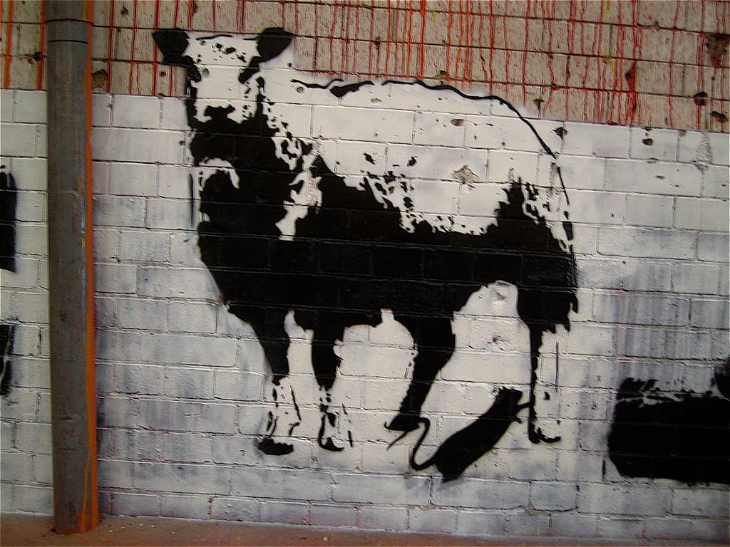  by Blek Le Rat in London