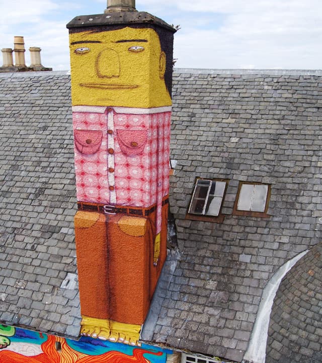  by Os Gemeos in Glasgow