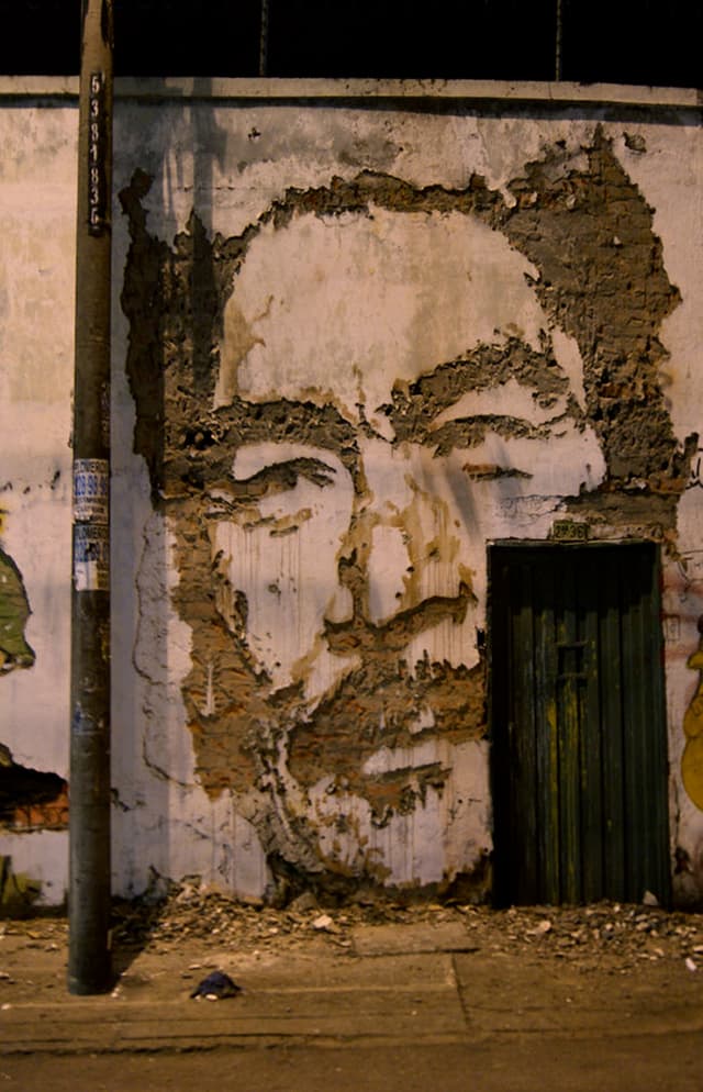  by Vhils in Porto