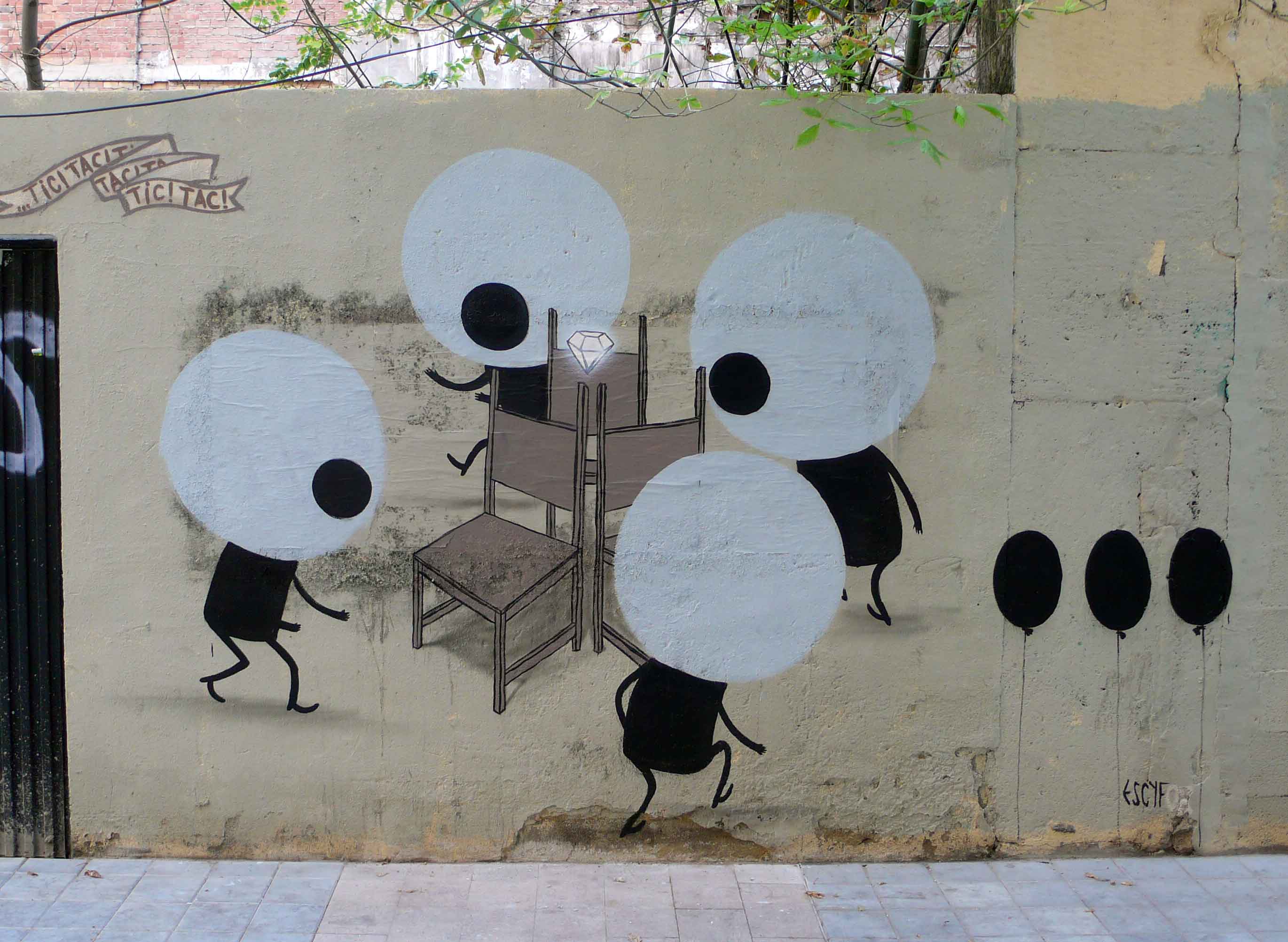  by Escif in Valencia