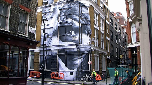  by JR in London