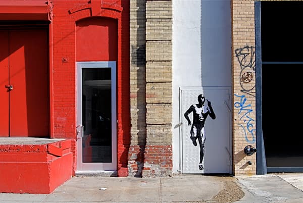  by Blek Le Rat in Los Angeles