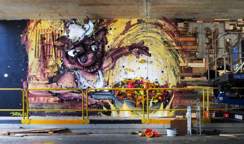  by Bordalo II in Rome