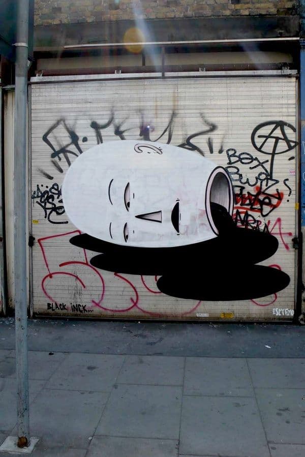  by Escif in London