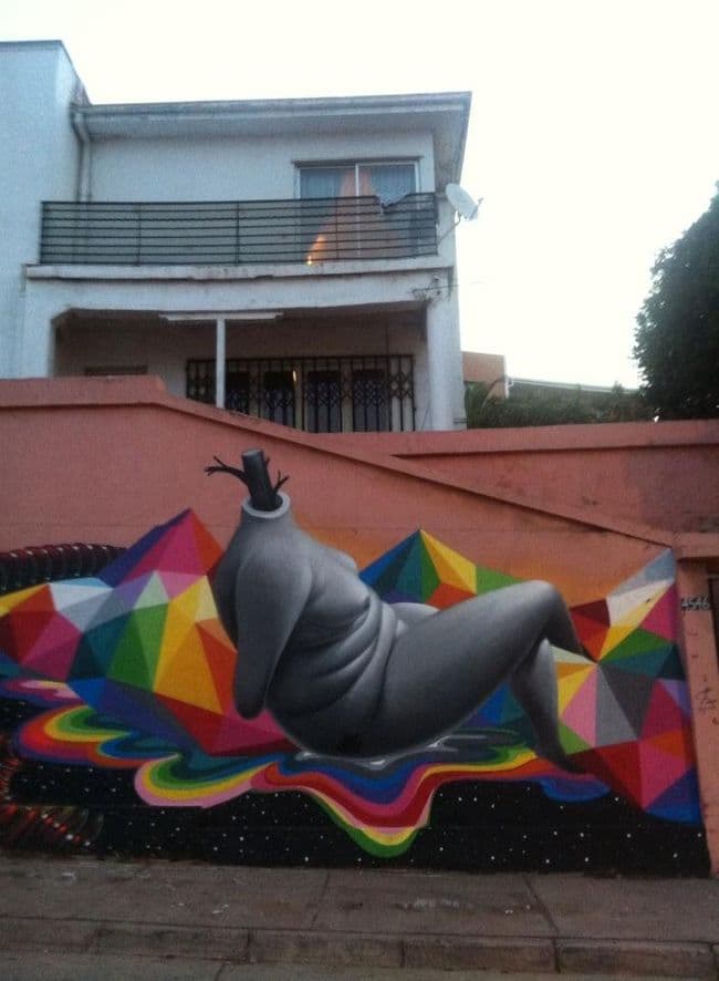  by Okuda in Valparaíso