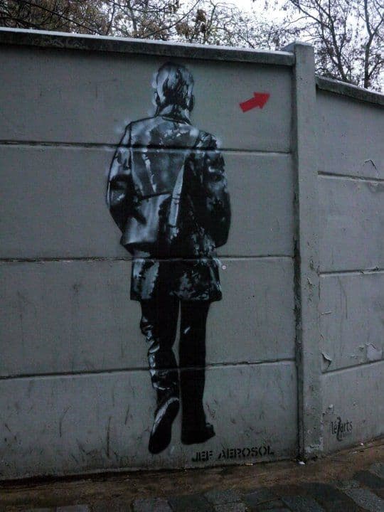  by Jef Aerosol in Paris