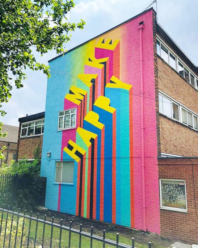  by Morag Myerscough in London