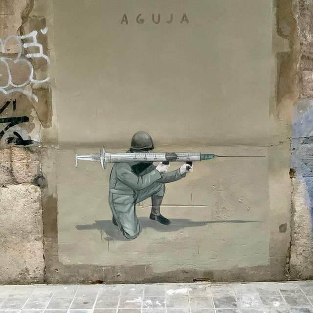  by Escif in Valencia