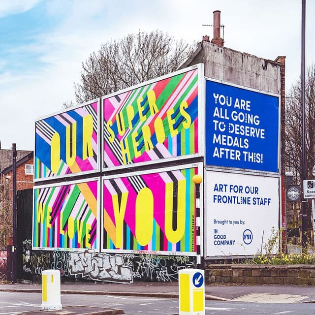  by Morag Myerscough in London