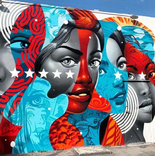  by Tristan Eaton in Miami